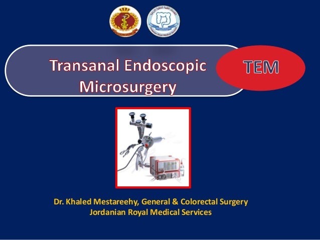 anal endoscopic microsurgery trans Anal endoscopic microsurgery trans